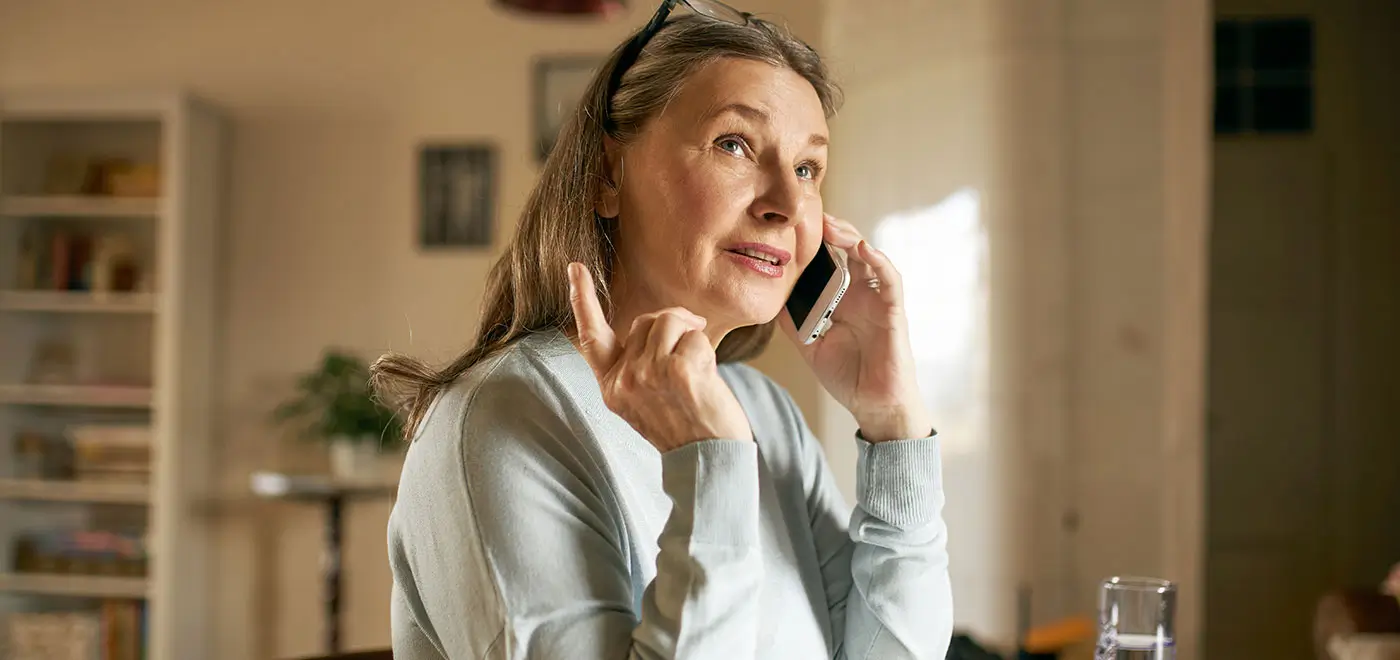 A female Caregiver Asking for help